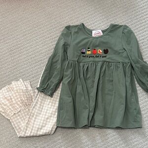 Girls Thanksgiving set